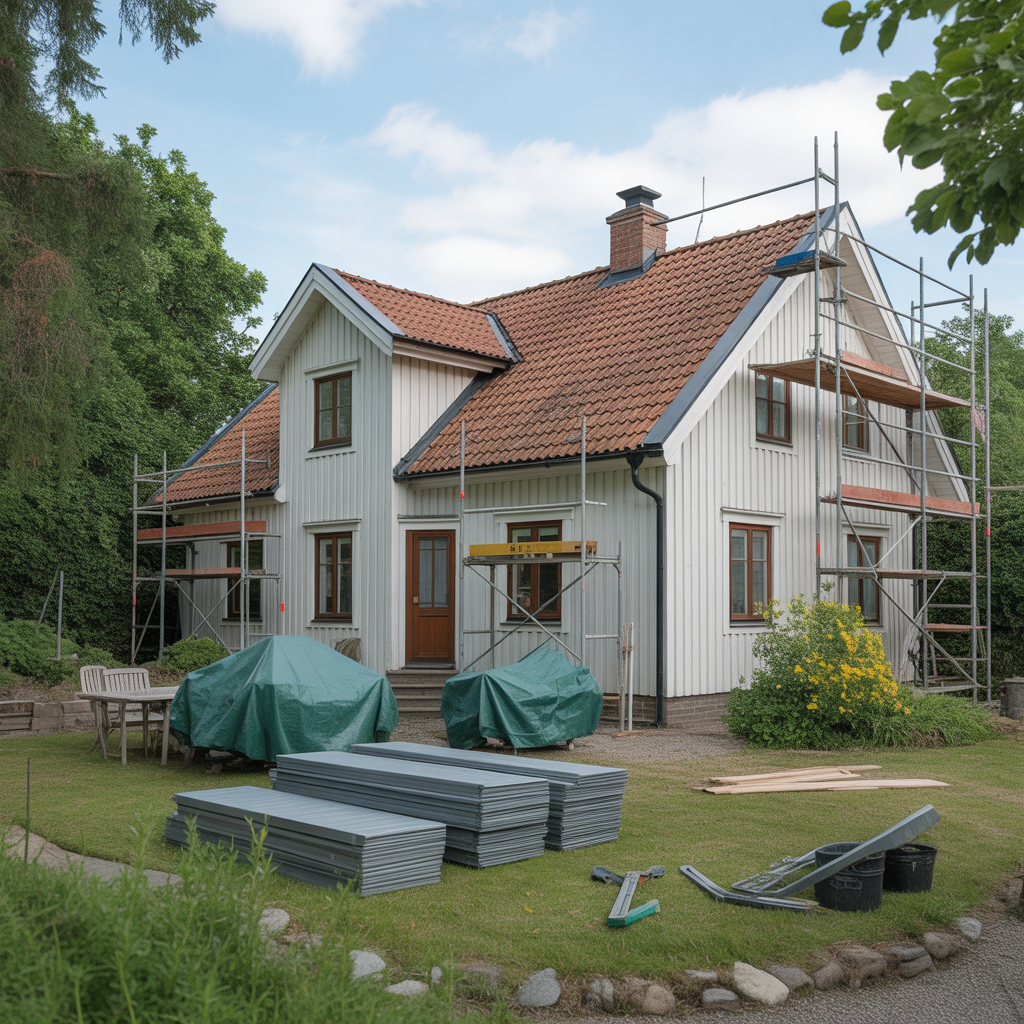 8.Sa forbereder du huset for en kostnadseffektiv takrenovering