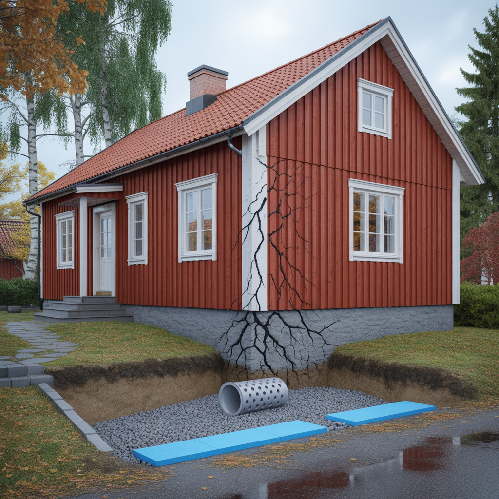 felsokning av sattningar i husgrund tecken och atgarder