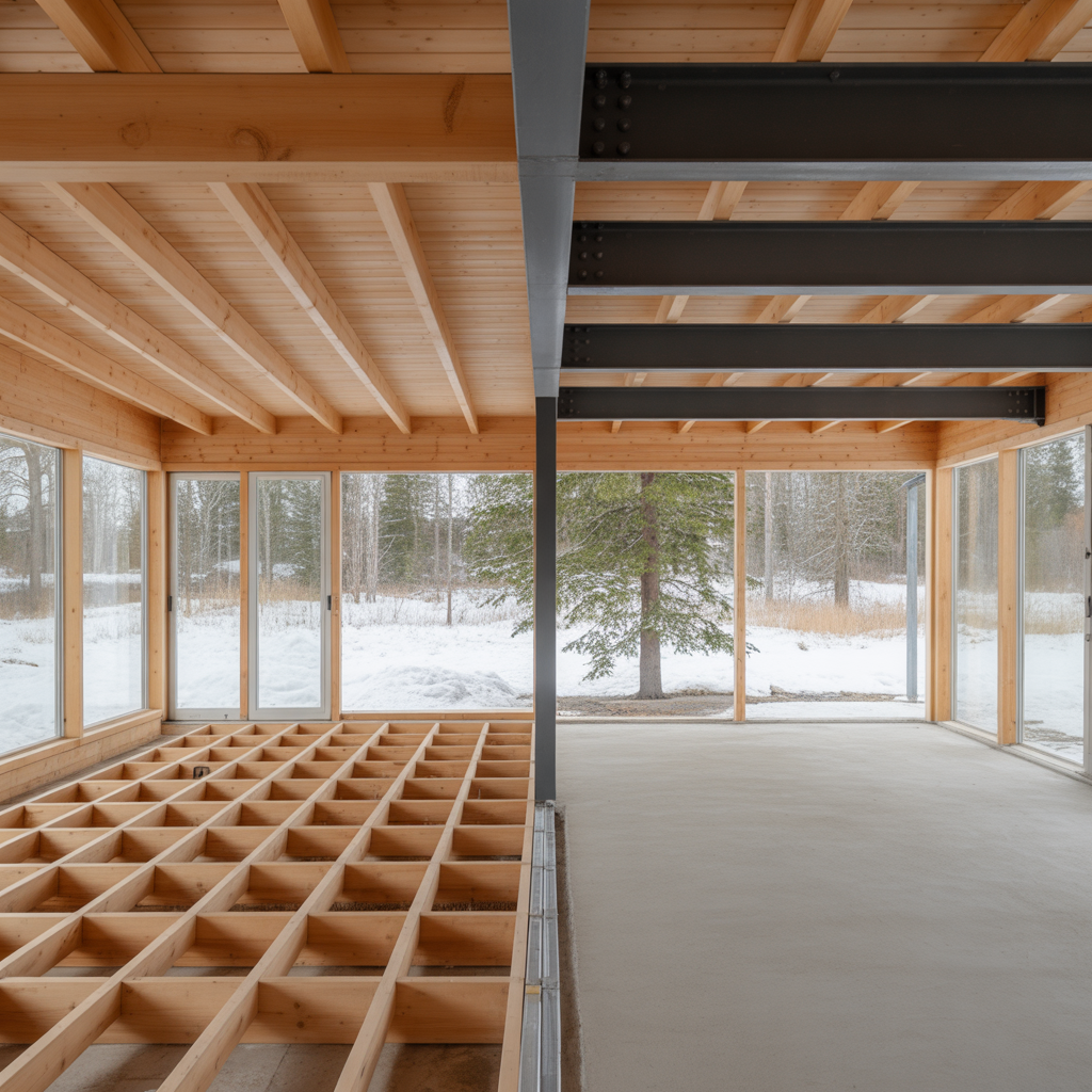 limtrabalk eller stalbalk kostnad spannvidd och val av balkt