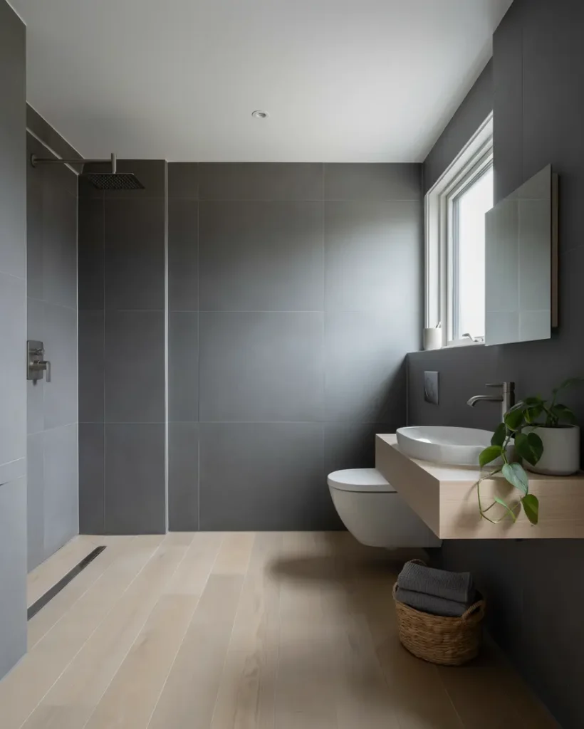 badrumsrenovering med ny golvbrunn t tskikt och kakel i m rsta rosersberg